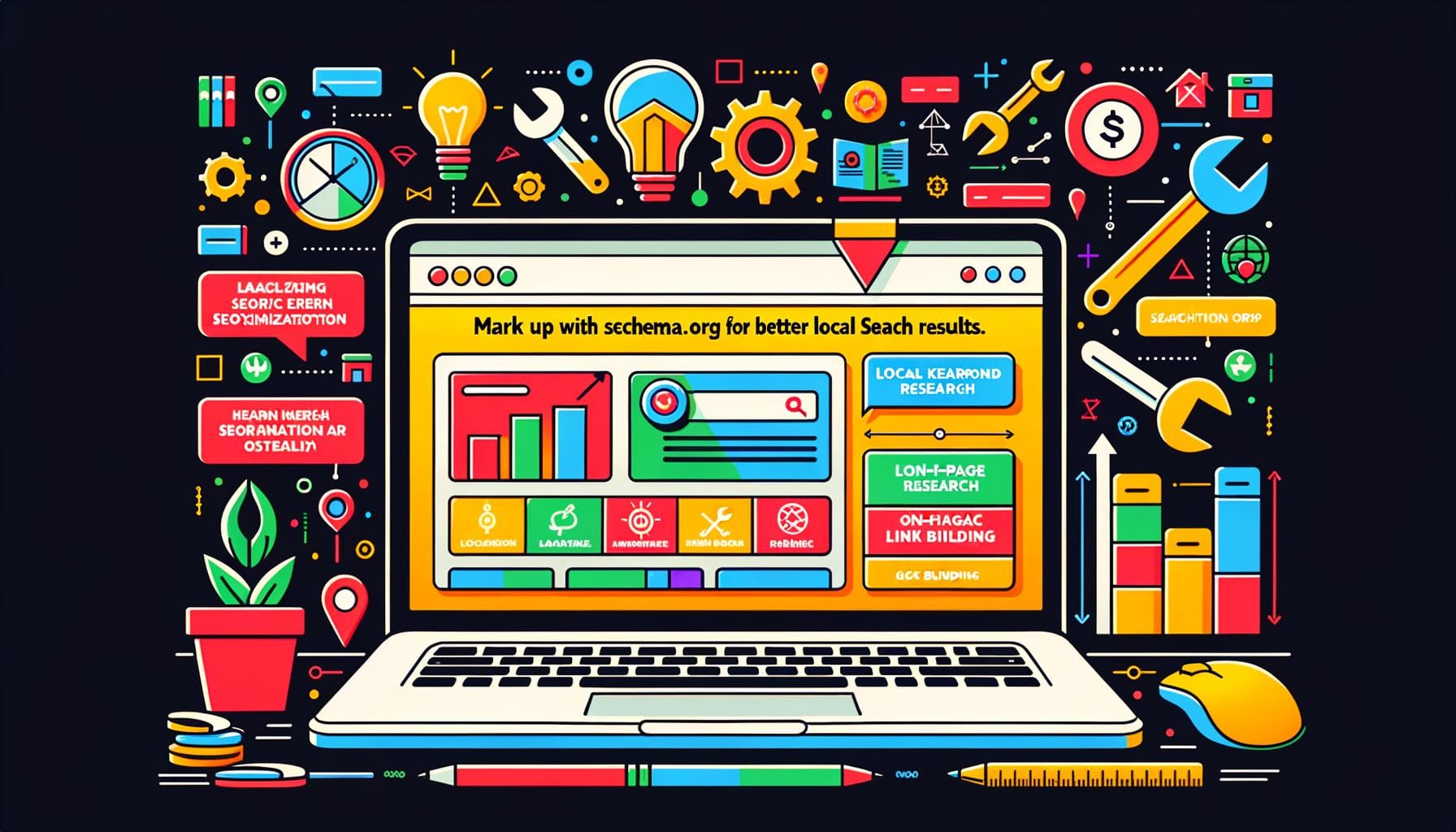 Schema Markup: Potenti Strategie Per Local SEO Di Successo 1 Guida all'implementazione dello schema markup per la local SEO per potenziare la tua presenza online locale