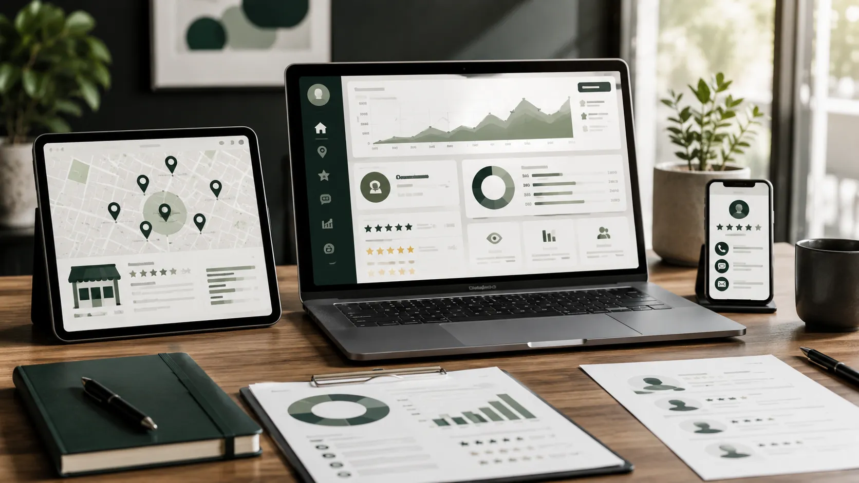 Recensioni Google e Local SEO per attività locali, visibilità online e richieste di contatto