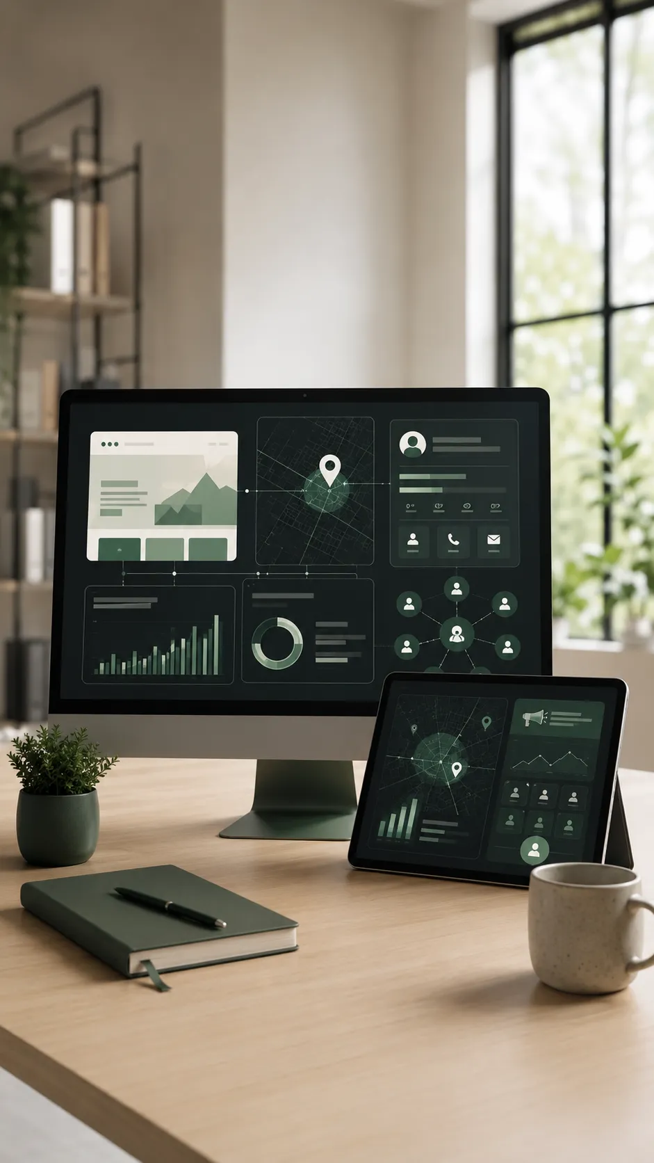 Sito web, Local SEO, Google Business Profile e Google Ads Sistema digitale integrato con sito web, Local SEO, Google Business Profile e Google Ads