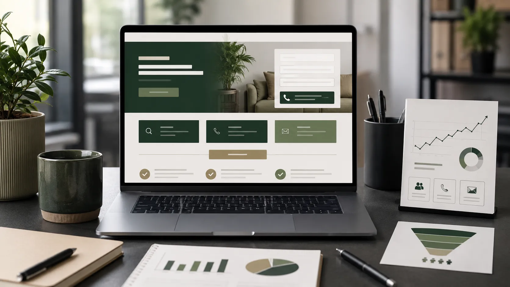 Landing page per Google Ads Landing page per campagna Google Ads orientata a contatti e conversioni