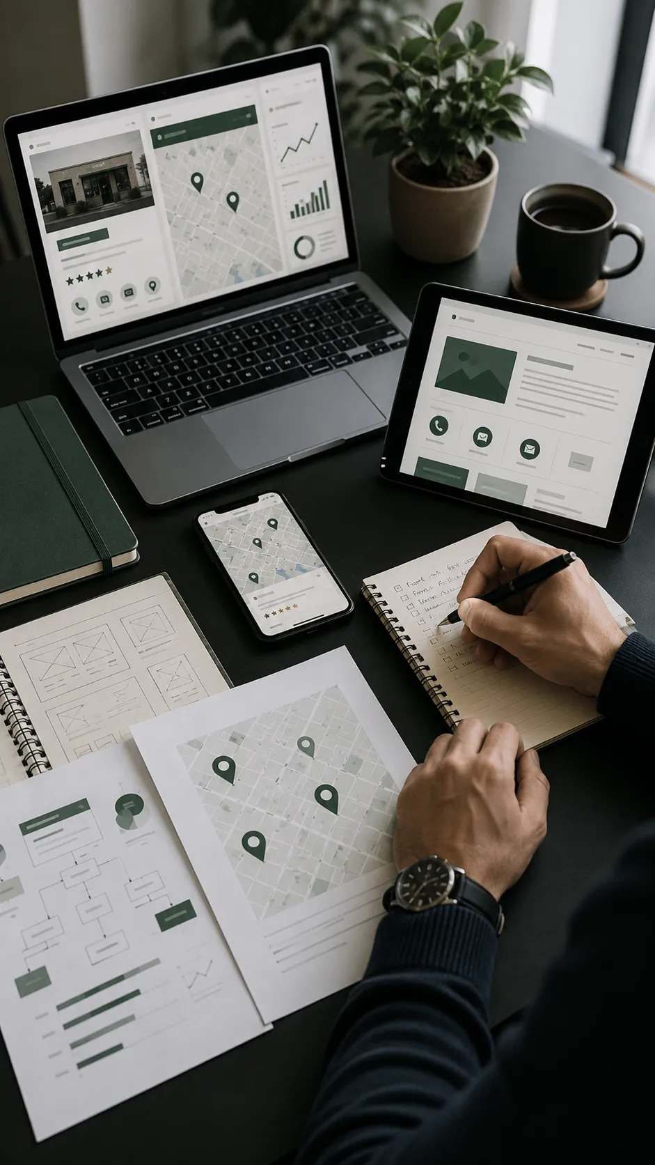 Strategia Google Business Profile con sito web e Local SEO Strategia Google Business Profile integrata con sito web e Local SEO
